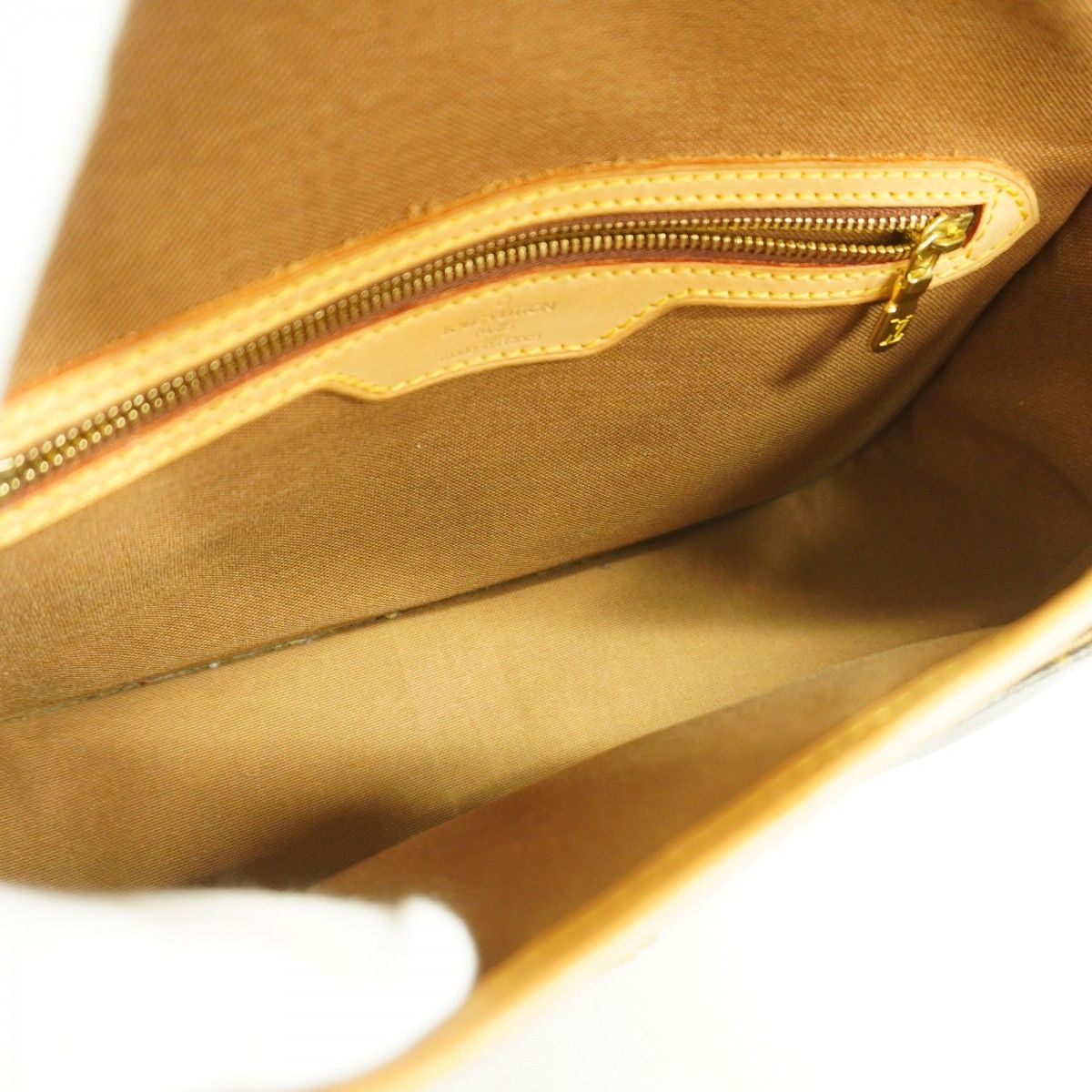Louis Vuitton Shoulder Bag Monogram Sologne Brown — view 4