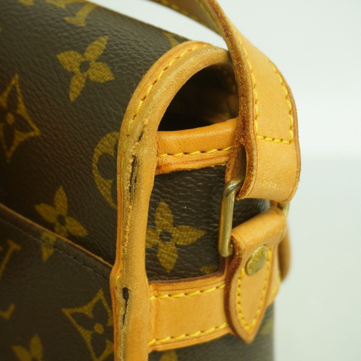 Louis Vuitton Shoulder Bag Monogram Sologne Brown — view 7