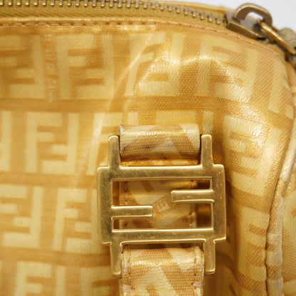 Fendi Handbag Coatingcanvas Yellow Gold — view 7