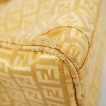 Fendi Handbag Coatingcanvas Yellow Gold — view 6
