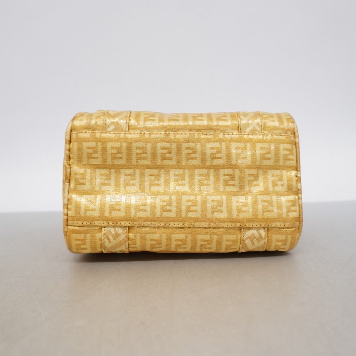 Fendi Handbag Coatingcanvas Yellow Gold — view 3