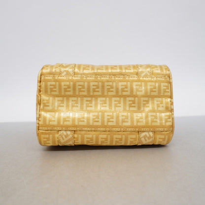 Fendi Handbag Coatingcanvas Yellow Gold — view 3
