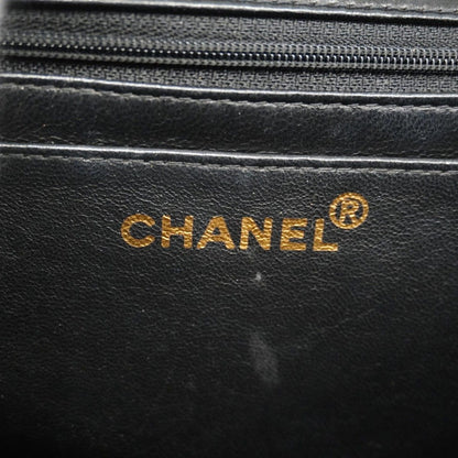 Chanel Handbag Quilted Lambskin Black Gold — view 5