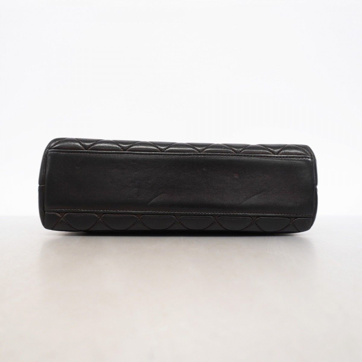 Chanel Handbag Quilted Lambskin Black Gold — view 3