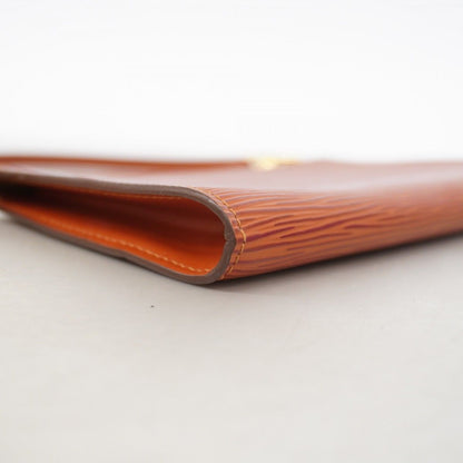 Louis Vuitton Pouch Epi Pochette Soir Brown — view 6