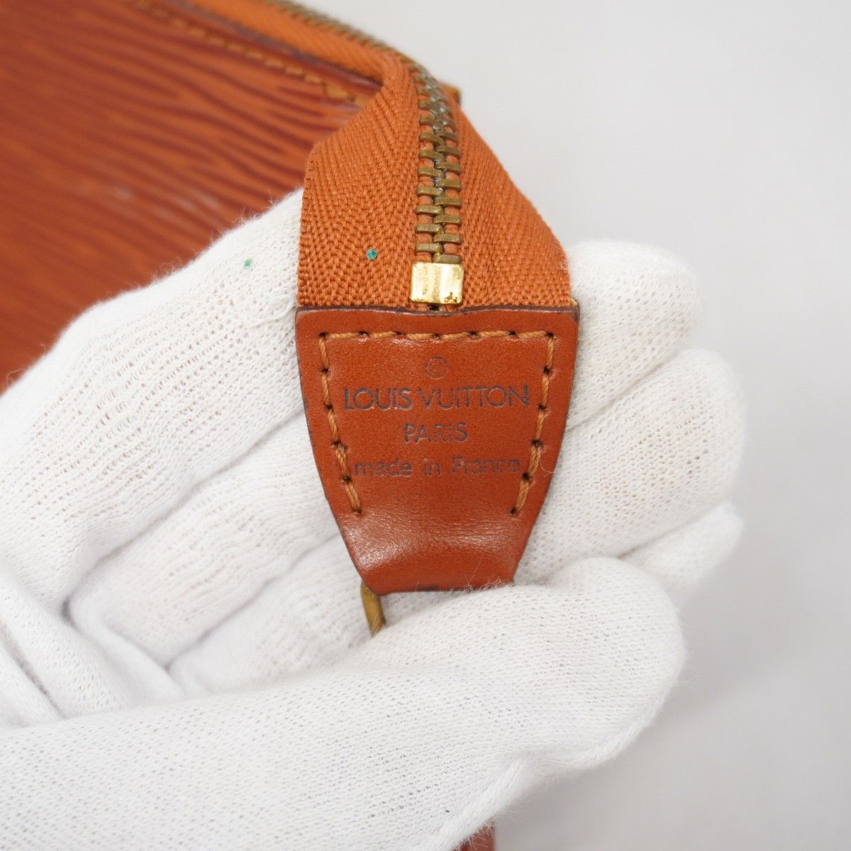 Louis Vuitton Pouch Epi Pochette Soir Brown — view 5