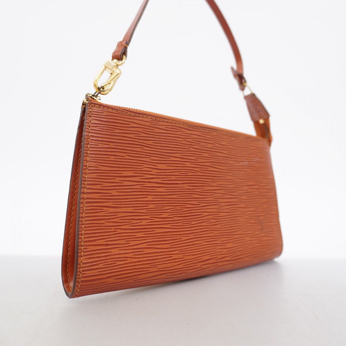 Louis Vuitton Pouch Epi Pochette Soir Brown — view 2