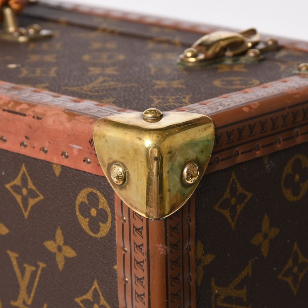 Louis Vuitton Alzer 55 Trunk Case Hard Monogram Leather — view 8