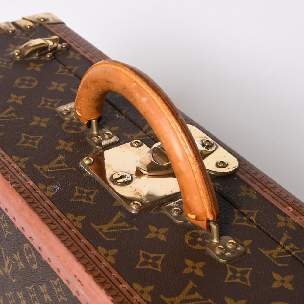 Louis Vuitton Alzer 55 Trunk Case Hard Monogram Leather — view 5
