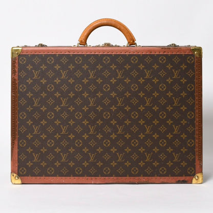 Louis Vuitton Alzer 55 Trunk Case Hard Monogram Leather