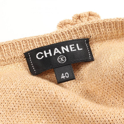 Chanel Set Logo Knit Tank Top Skirt — view 4