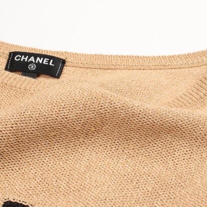 Chanel Set Logo Knit Tank Top Skirt — view 8