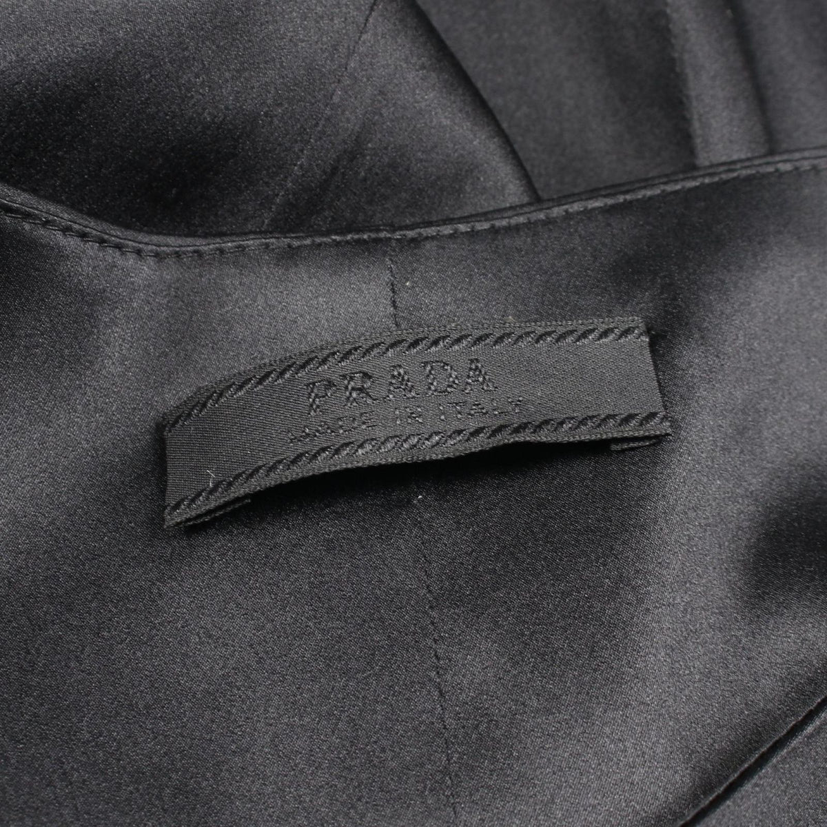 Prada Dress Silk Black — view 3