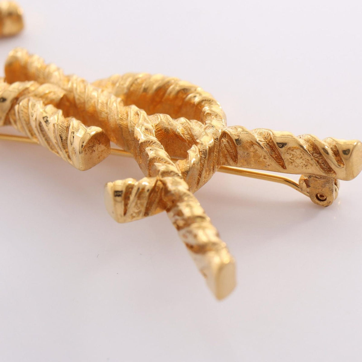 Saint Laurent Paris Brooch Opyum Broche Opium Gold — view 7