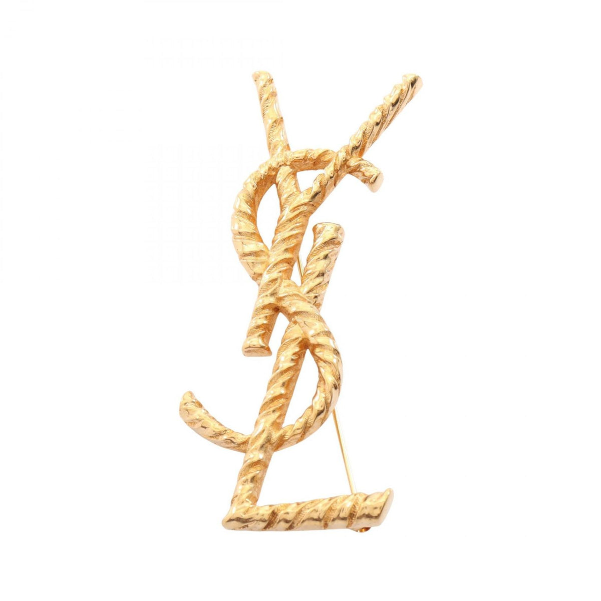 Saint Laurent Paris Brooch Opyum Broche Opium Gold