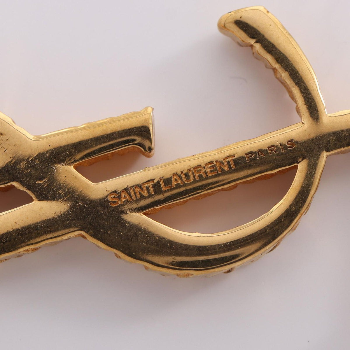 Saint Laurent Paris Brooch Opyum Broche Opium Gold — view 3