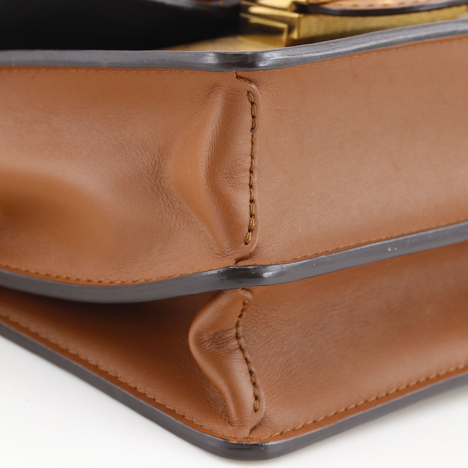 Louis Vuitton Dauphine Mini Monogram Reverse Canvas Brown Shoulder — view 4