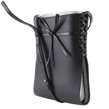 Loewe Ikebana Small Calf Black Shoulder — view 2