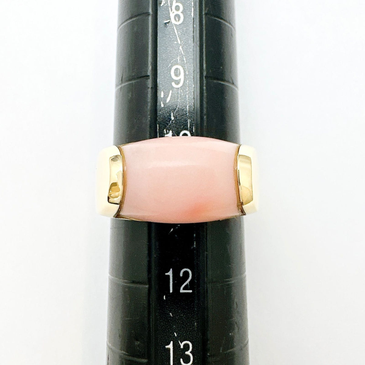 Bvlgari Tronquet Coral Yellow Gold Ring — view 7