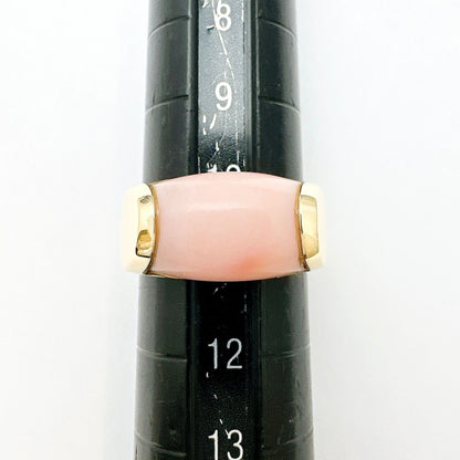 Bvlgari Tronquet Coral Yellow Gold Ring — view 7
