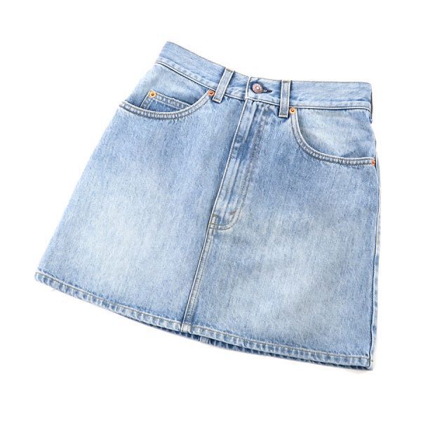 Gucci Doraemon Skirt Blue — view 3