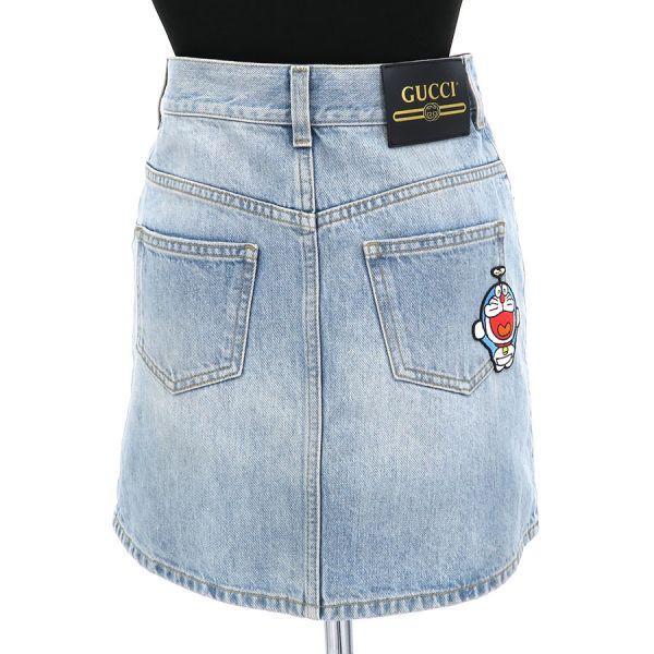 Gucci Doraemon Skirt Blue — view 2