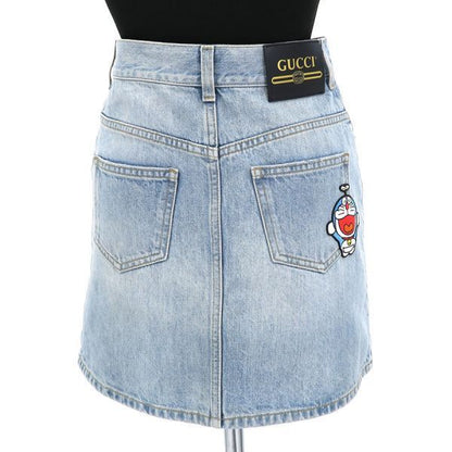 Gucci Doraemon Skirt Blue — view 2