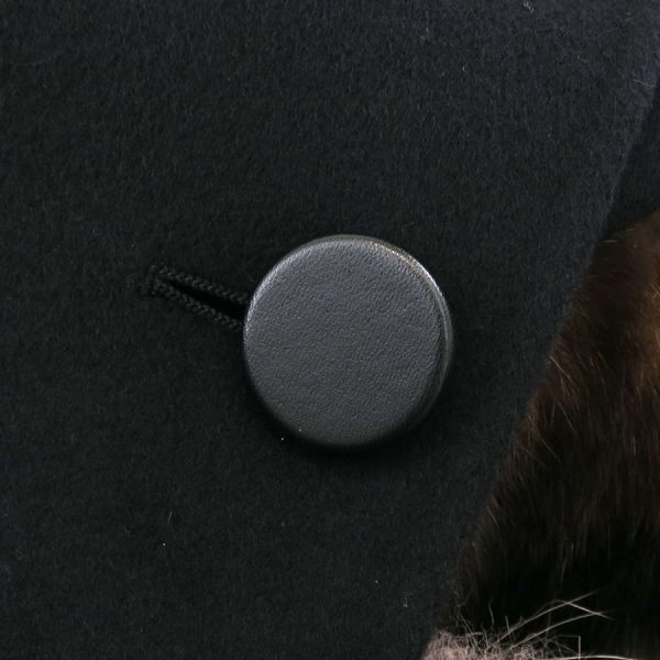 Fendi Coat Black — view 7