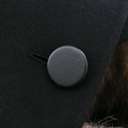 Fendi Coat Black — view 7