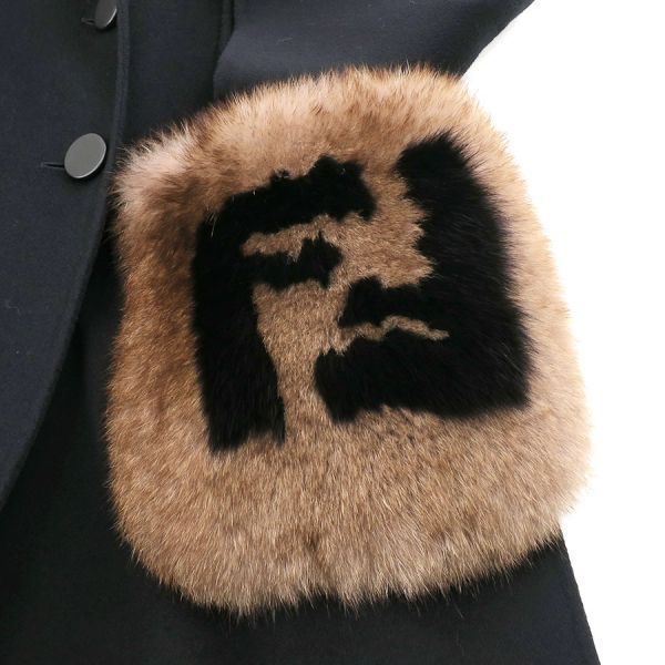 Fendi Coat Black — view 5