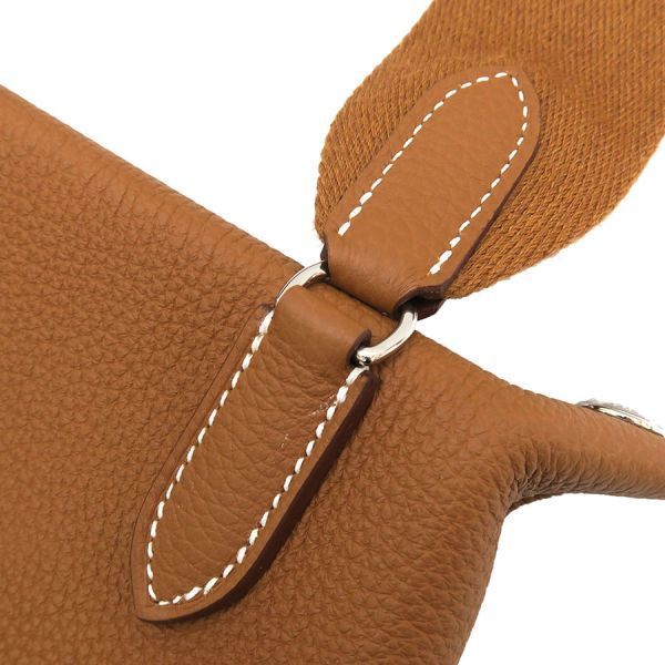 Hermes Vidopoche Wallet Brown — view 6