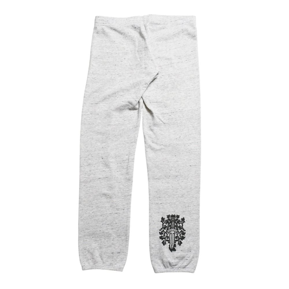 Chrome Hearts Sweatpants Gray CH Plus Vintage English Vine Dagger XS Pants — view 2