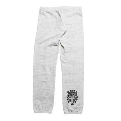 Chrome Hearts Sweatpants Gray CH Plus Vintage English Vine Dagger XS Pants — view 2