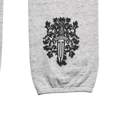 Chrome Hearts Sweatpants Gray CH Plus Vintage English Vine Dagger XS Pants — view 7