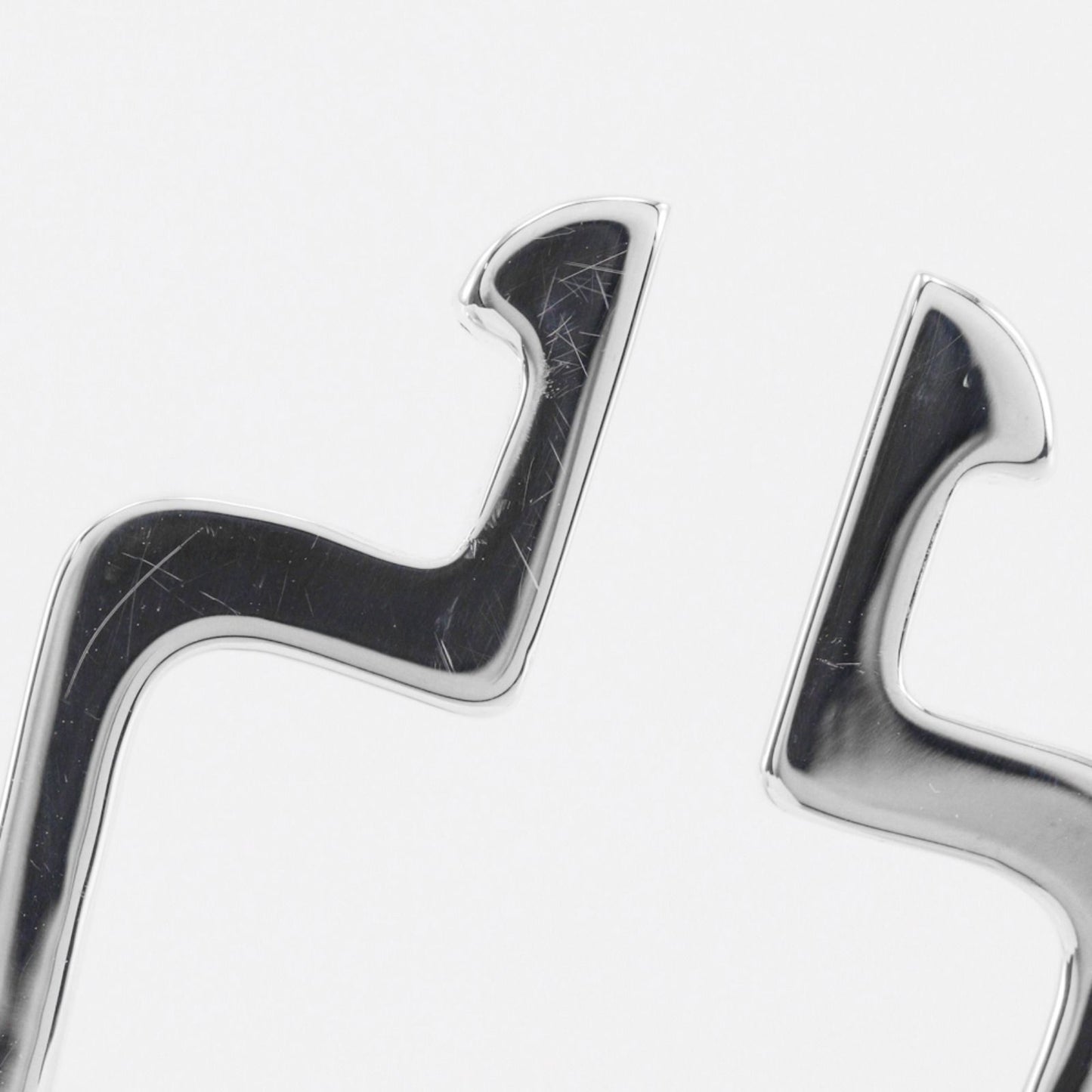 Gucci Logo Key Ring 925 Sterling Silver Key Holder — view 5