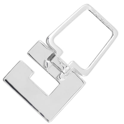 Gucci Logo Key Ring 925 Sterling Silver Key Holder — view 2