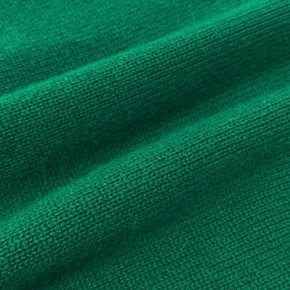 Hermes Logo Green Cashmere Long Cardigan — view 8