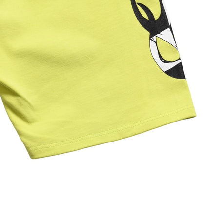 Chrome Hearts Matty Boy Link Biker Shorts Lime Green Cotton — view 8