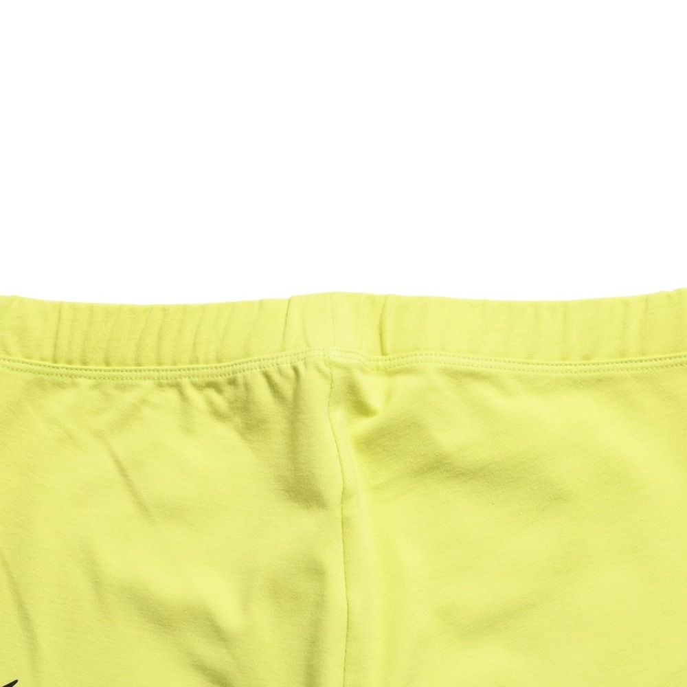 Chrome Hearts Matty Boy Link Biker Shorts Lime Green Cotton — view 7