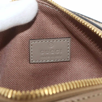 Gucci GG Shadow Shoulder Bag Supremecanvas Leather Beige — view 8