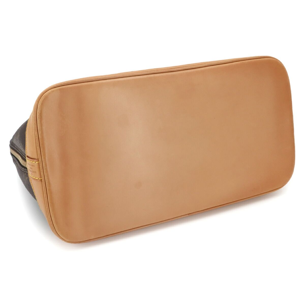 Louis Vuitton Monogram Alma Hand Bag Brown Gold — view 4