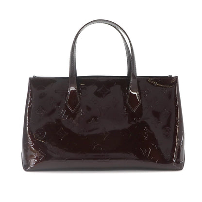 Louis Vuitton PM Monogram Vernis Hand Bag Leather Amarante — view 3