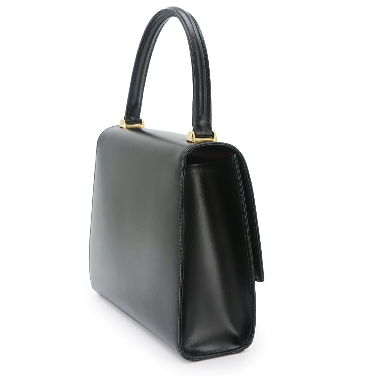 Louis Vuitton Opera Athens Hand Bag Leather Noir Black Gold — view 3