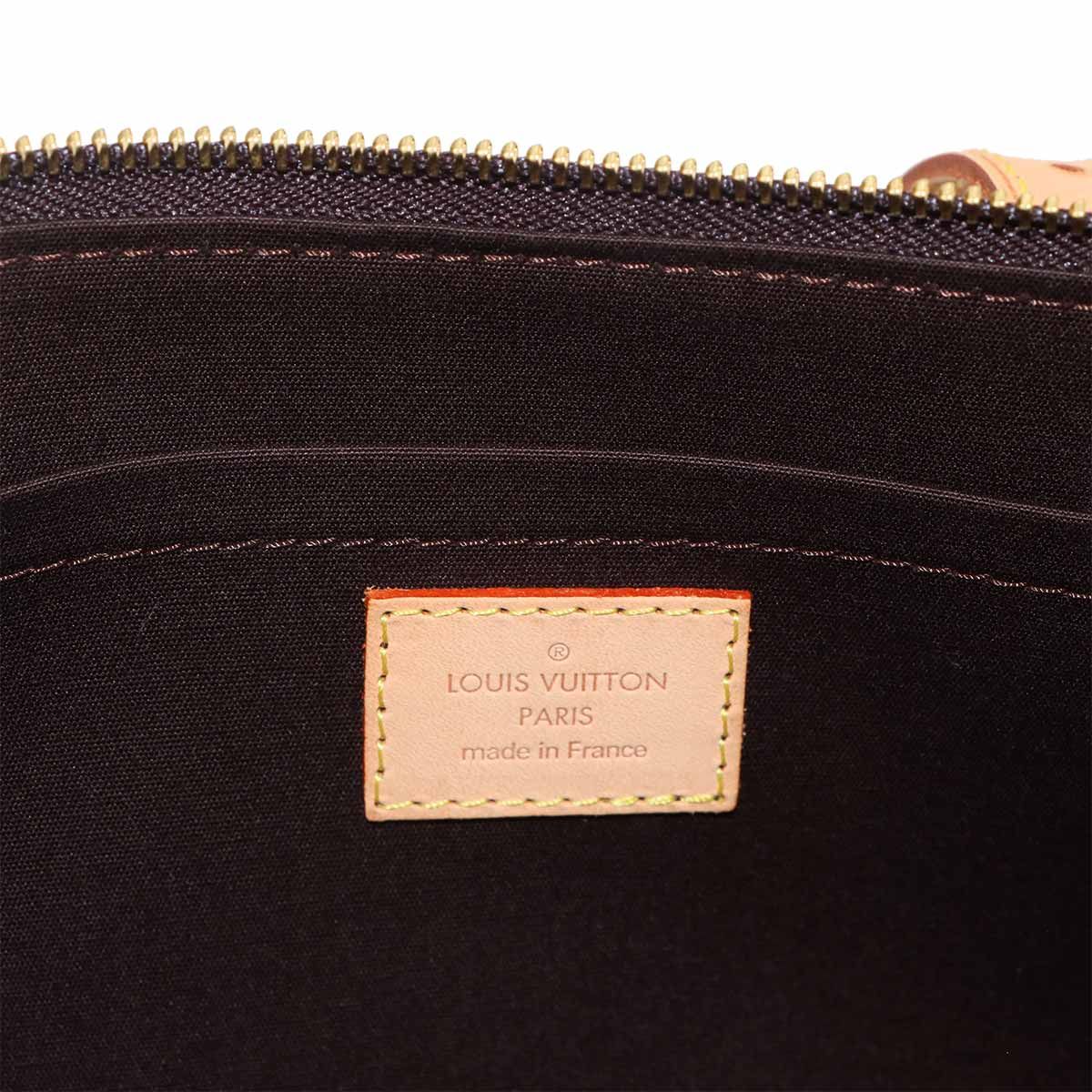 Louis Vuitton Monogram Vernis Shoulder Bag Leather Amarante — view 7