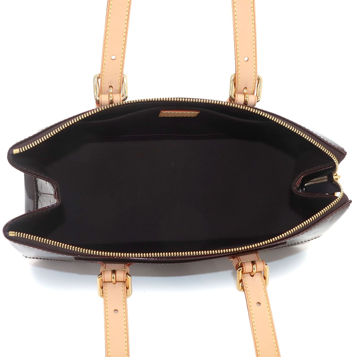 Louis Vuitton Monogram Vernis Shoulder Bag Leather Amarante — view 6