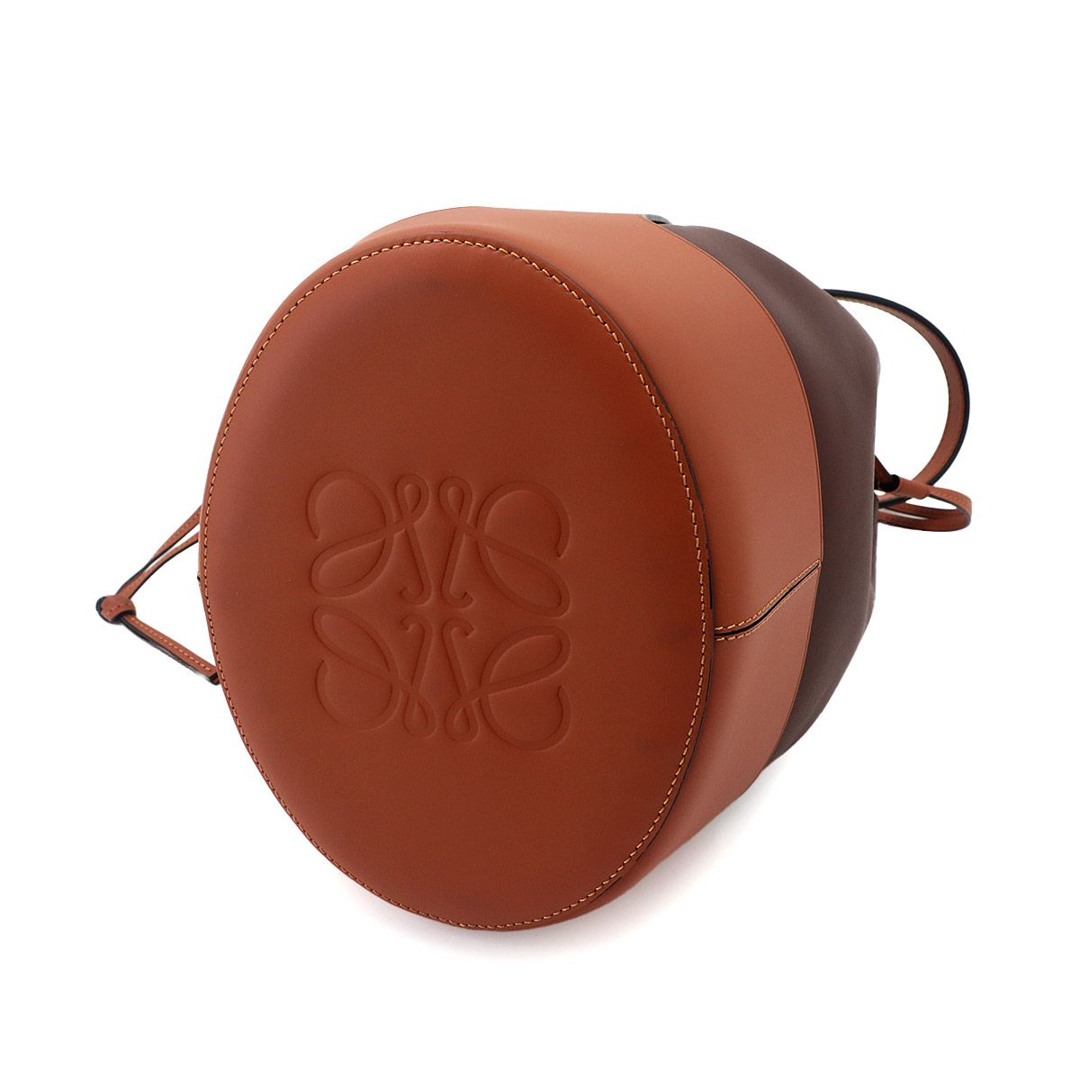 Loewe 2-Way Bag Leather Brown Balloon — view 4
