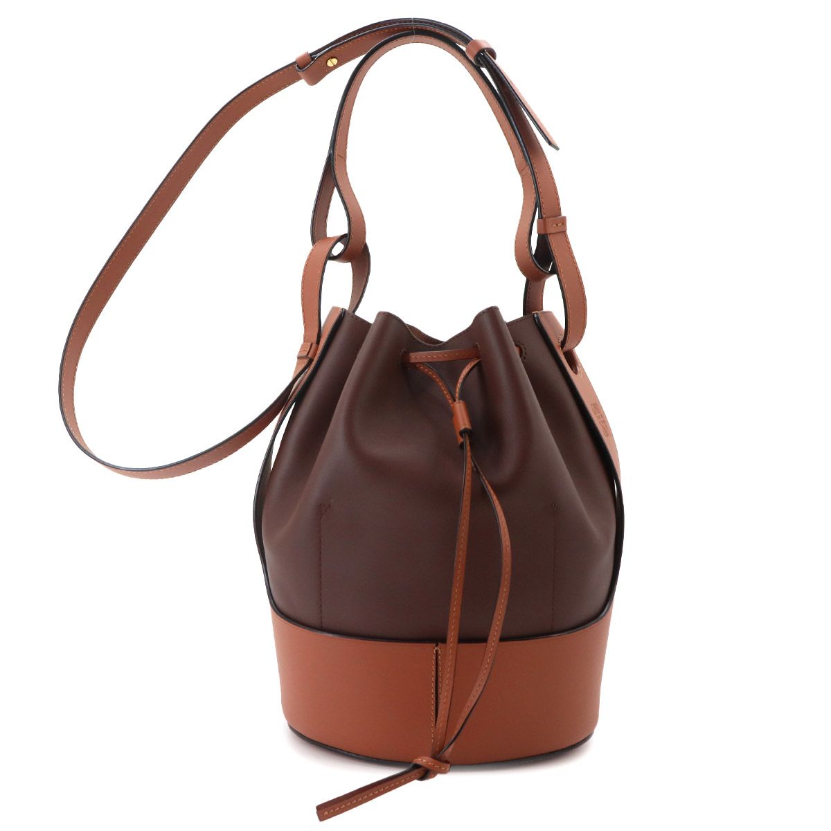 Loewe 2-Way Bag Leather Brown Balloon — view 2