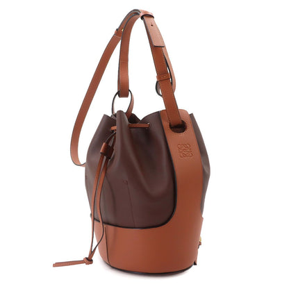 Loewe 2-Way Bag Leather Brown Balloon — view 3