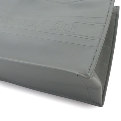 Dior Book Tote Leather Gray — view 8