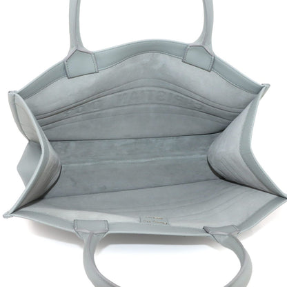 Dior Book Tote Leather Gray — view 6